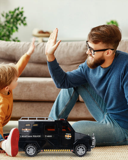 SEIFAS-TAUPYKLĖ BANKOMATAS POLICIJOS AUTOMOBILIS MONETOMS, BANKNOTAMS, PIN KODUI VAIKAMS