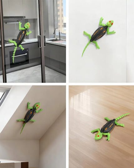 Interaktyvus „HEX BOTS Wall Climber“ driežas – nuotoliniu būdu valdomas robotas, ropojantis sienomis