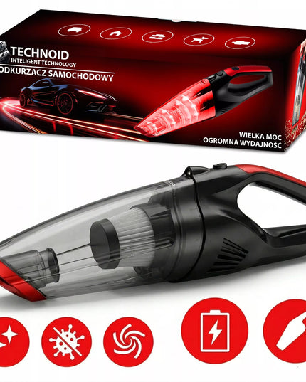 Rankinis belaidis akumuliatorinis automobilinis dulkių siurblys, didelė galia 16000Pa