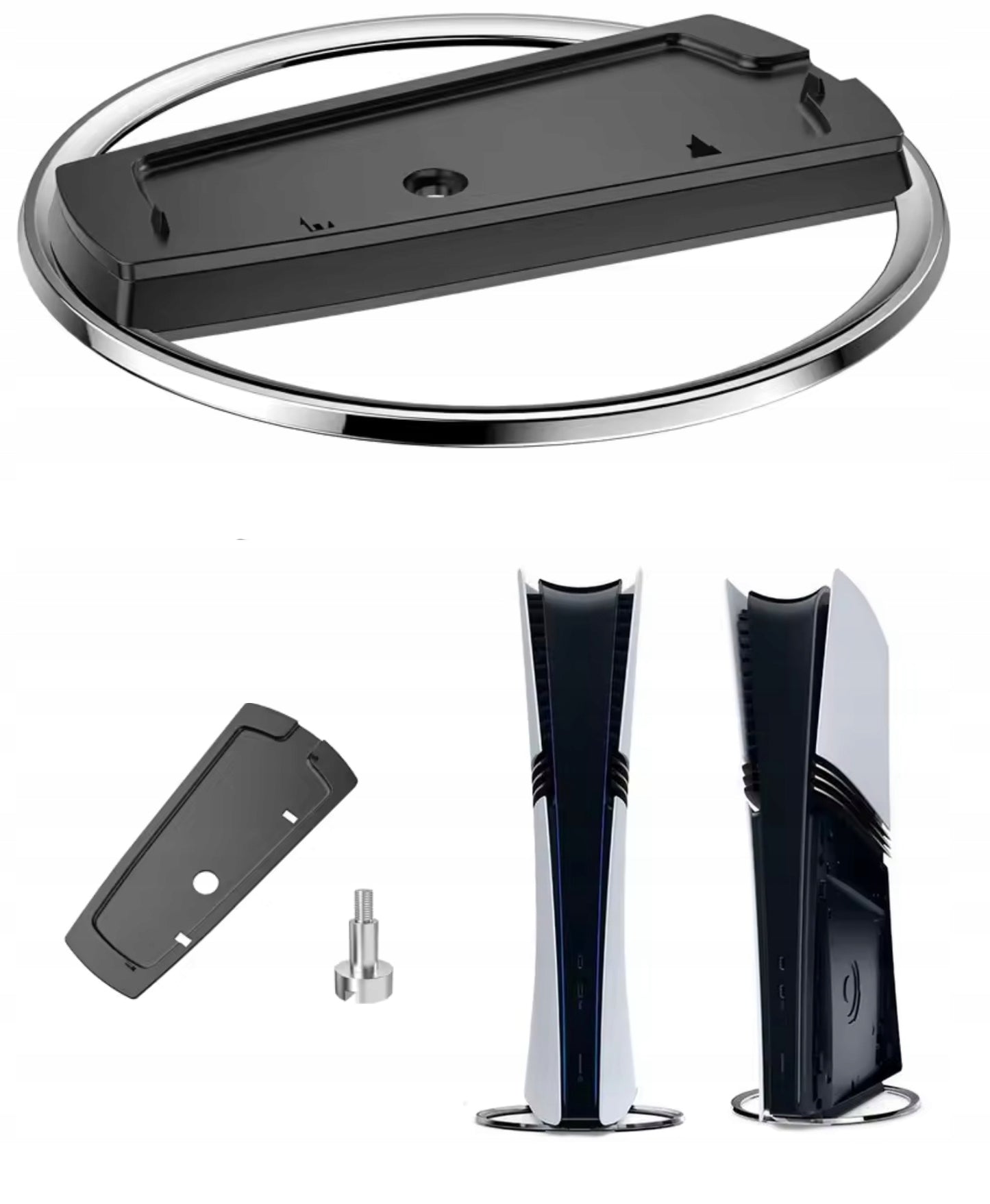 Vertikalus stovas su laikikliu PlayStation 5 PS5 FAT / Slim / Pro