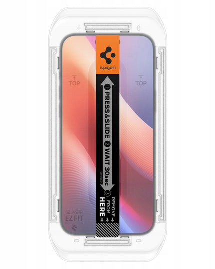 2 vnt. Grūdintas Stiklas Apple iPhone 16 Pro / 17 / 17 Pro Spigen GLAS.TR