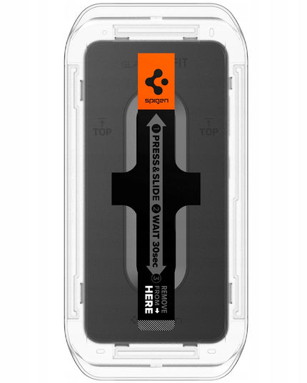 2-PAK grūdintas stiklas skirtas Samsung Galaxy S24 / S25 GLAS.TR ”EZ FIT” Spigen