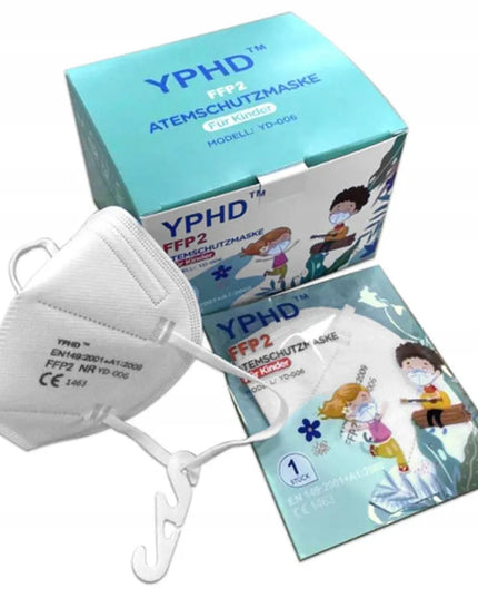20 vnt. vaikiška FFP2 apsauginė kaukė YPHD KIDS