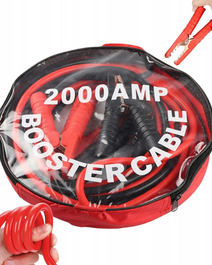 2000 A užvedimo kabeliai, 4 m, su spaustukais