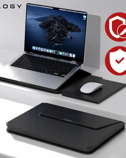 Apsauginis dėklas-rankinė MacBook 15 16 Pro Air M2 M3 M4 nešiojamam kompiuteriui