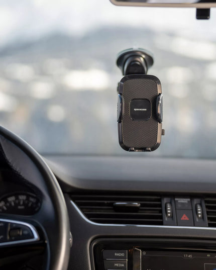Spacecase automobilinis telefono laikiklis tvirtinamas prie stiklo arba prietaisų skydelio