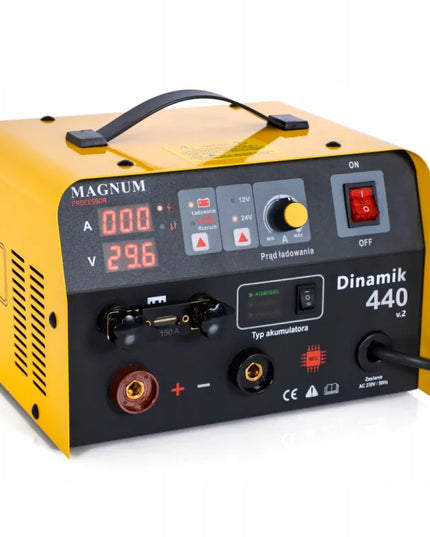 Magnum DINAMIK 440 V.2 inverterinis akumuliatorių įkroviklis su užvedimo funkcija, 12/24 V
