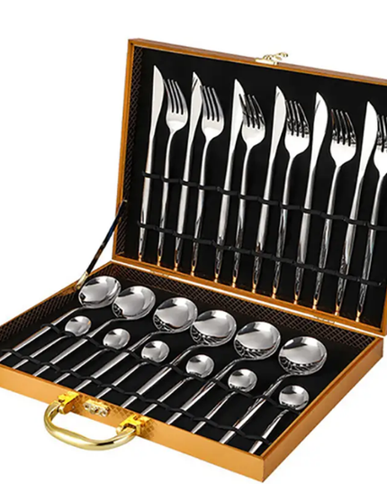 24 vnt. stalo įrankių rinkinys "Kemorela"