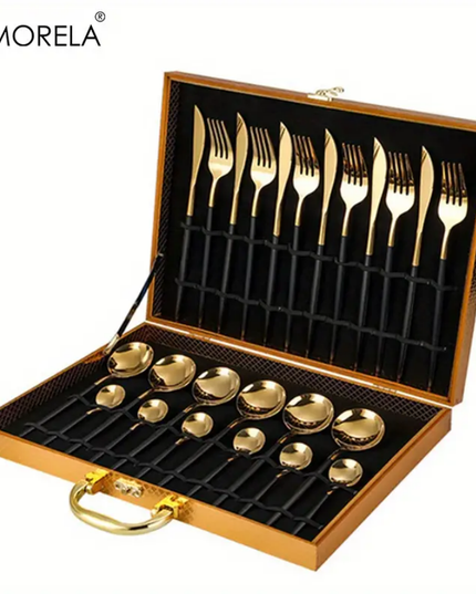 24 vnt. stalo įrankių rinkinys "Kemorela"