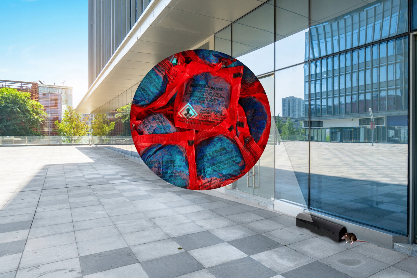 Stiprūs nuodai graužikams (žiurkėms, pelėms) - pasta NO PEST 3x1KG