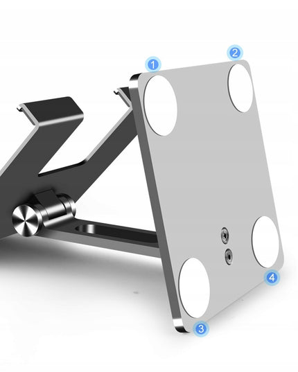 Reguliuojamas planšetės stovas ant stalo APPLE, SAMSUNG, LENOVO