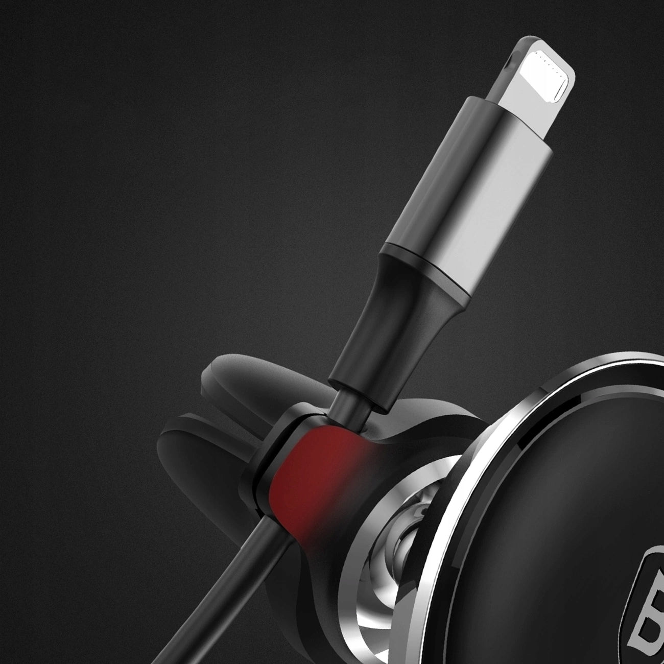 Magnetinis automobilinis telefono laikiklis prie ventiliacijos grotelių, juodas Baseus