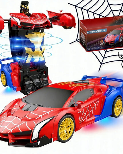2 viename nuotoliniu būdu valdomas automobilis-robotas, sukasi 360°, dovana vaikams