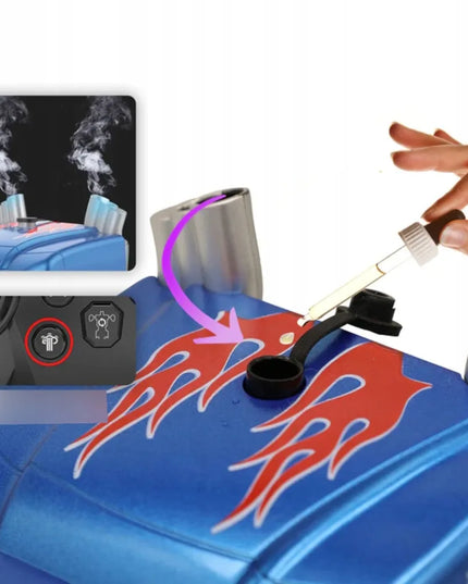 HollaKids 2 viename nuotoliniu būdu valdomas „Autobot Optimus“ robotas-automobilis su USB įkraunamu akumuliatoriumi