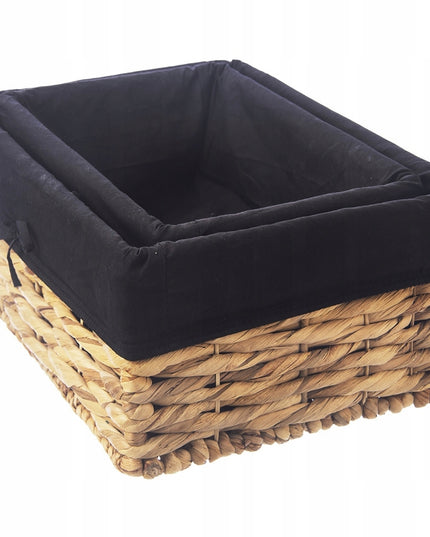 2x Laikymo krepšeliai kosmetikai, apatiniams, aksesuarams, duonos gaminiams