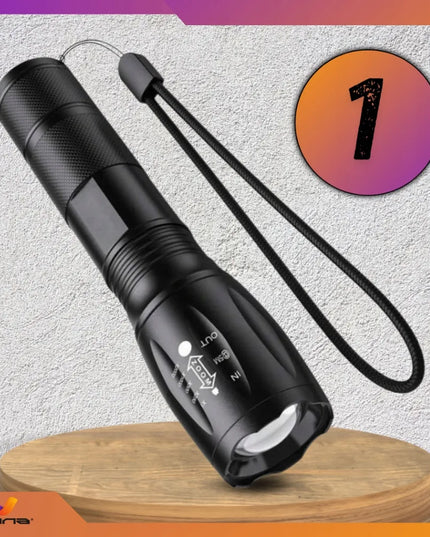 3 LED taktinių žibintuvėlių rinkinys Omna