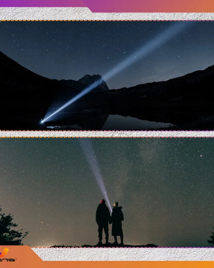 3 LED taktinių žibintuvėlių rinkinys Omna
