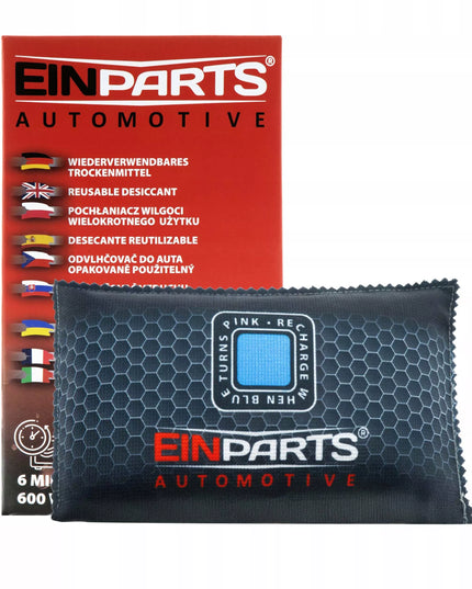 3 x drėgmės sugėriklis automobiliui, daugkartinio naudojimo su užpildymo indikatoriumi, drėgmės surinkėjas