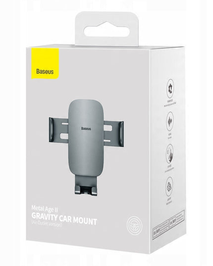 BASEUS Gravitacinis laikiklis automobiliui ant vėdinimo grotelių