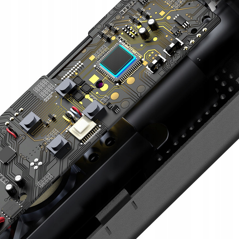 Automobilinis kompresorius 12V, elektrinis siurblys automobilio ir dviračio ratams BASEUS