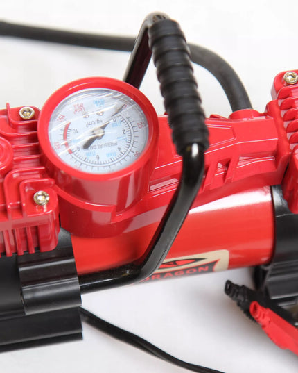 Automobilinis dviejų stūmoklių kompresorius Dragon Winch, 12V