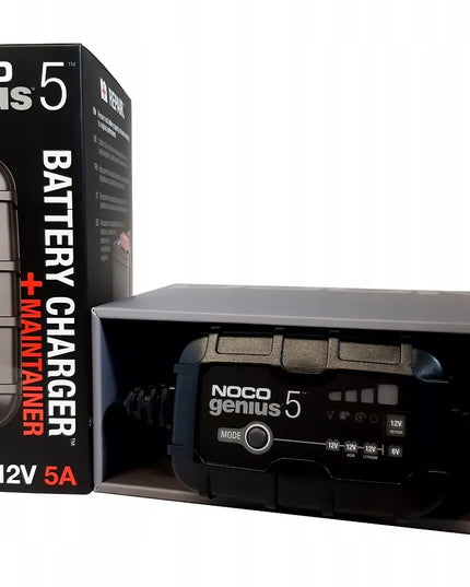 NOCO GENIUS 5 EU 6 V / 12 V, 5 A akumuliatoriaus įkroviklis