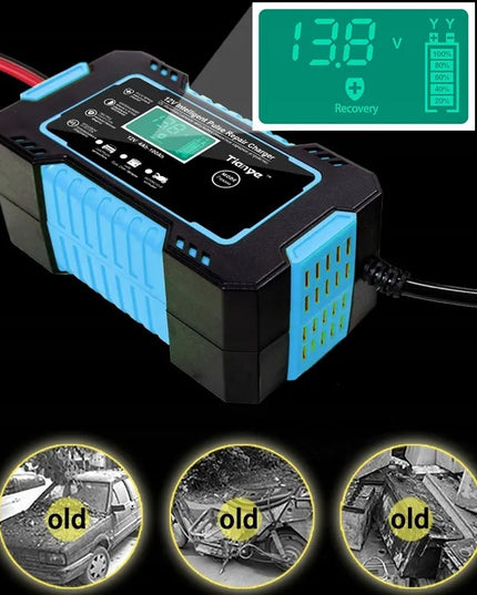 Elektromet RJ automatinis automobilio akumuliatorių įkroviklis 12 V, 6 A su atkūrimo funkcija