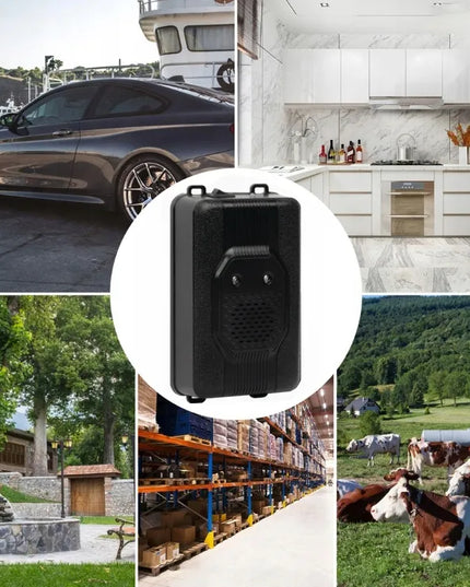 Automobilinis graužikų baidiklis „Xtreme MR-13“, maitinamas baterijomis, USB ir 12 V