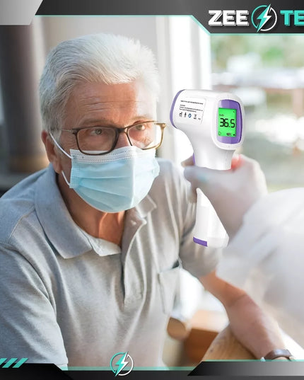 Bekontaktis elektroninis medicininis infraraudonųjų spindulių skaitmeninis tikslus termometras