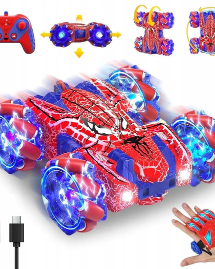 „Spider“ 2,4 GHz nuotoliniu būdu valdomas automobilis vaikams, valdomas gestais ir pulteliu