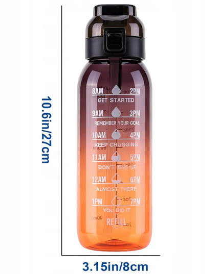 Kvapų buteliukas vandeniui, 1000 ml, su 7 aromato žiedais, įvairūs kvapai