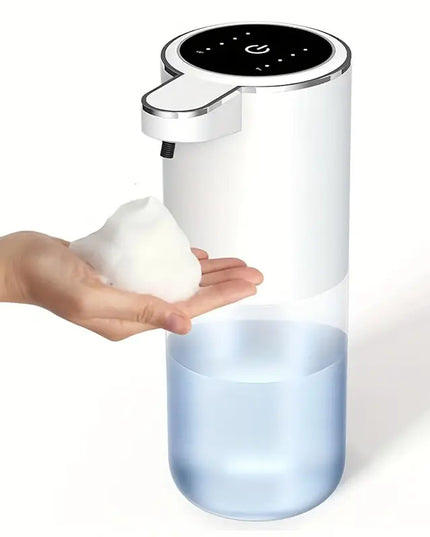 380 ml Vonios Skysčio Dozatorius – Automatinis Sieninis Dozatorius su Įkraunama Jutiklio Sistema, Skirtas Rankoms