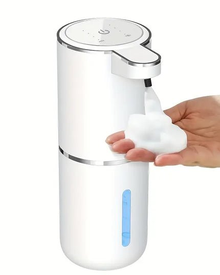 380 ml Vonios Skysčio Dozatorius – Automatinis Sieninis Dozatorius su Įkraunama Jutiklio Sistema, Skirtas Rankoms