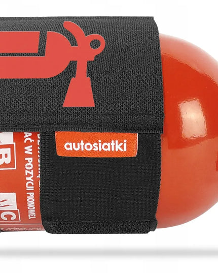 Automobilinis gesintuvas „Wat-bryński“ 1 kg su lipukiniu apmušalų laikikliu UG2-RED
