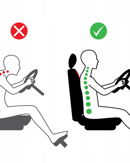 Automobilio sėdynės kilimėlis iš dirbtinės odos „Pok-Ter Performance Ergonomic PT-1201“