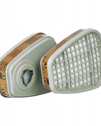 3M 6051 anglies filtras puskaukėms ir kaukėms 6200 6300 6800 6900, 2 vnt.