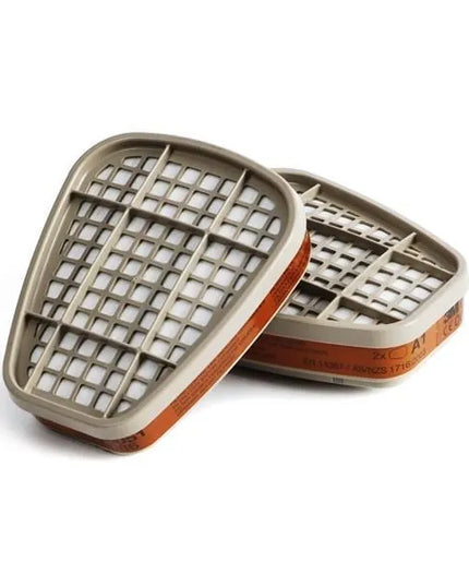 3M 6051 anglies filtras puskaukėms ir kaukėms 6200 6300 6800 6900, 2 vnt.