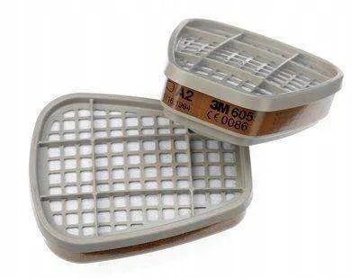 3M 6055 A2 dujų filtras, 2 vnt. komplektas, originalus