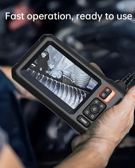 Inskam 4.3" IPS LCD Pramoninis Endoskopas – Patikimas Įrankis Automobilių Remontui