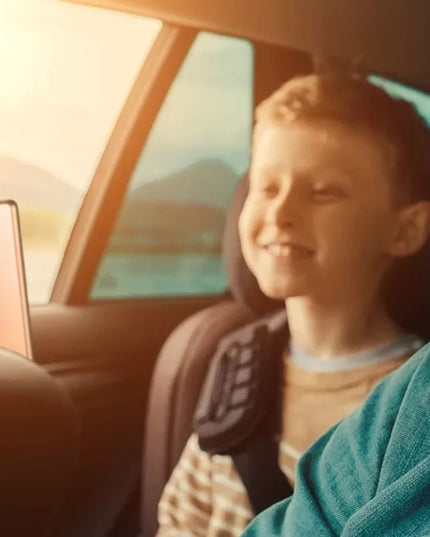 Tvirtas BASEUS automobilinis laikiklis galvos atrama planšetei ir telefonui iki 13“