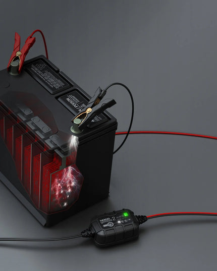 NOCO GENIUS 2 EU 6 V / 12 V 2 A akumuliatorių įkroviklis