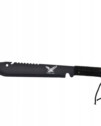 MEGA Peilis Mačetė Kardas Dėklas JUODA
