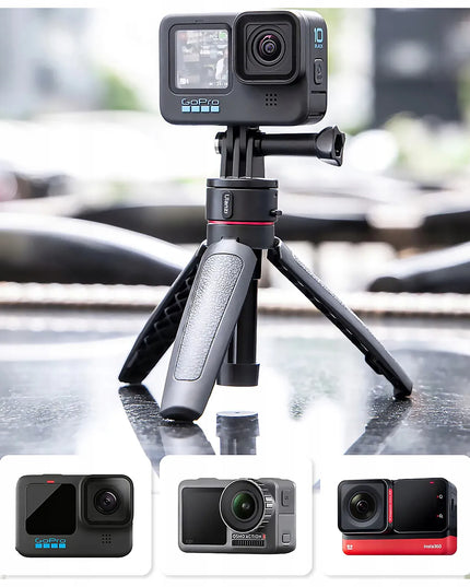 Ulanzi Go-Quick II mini trikojis ir asmenukių lazdelė 24 cm su GoPro Hero 13, 12, 11, 10, 9 adapteriu