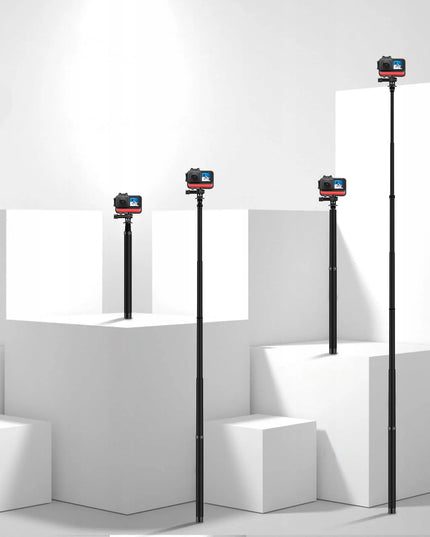 Nematoma asmenukių lazda „Insta360 X4/ONE X2/ONE R“, reguliuojama iki 3 m