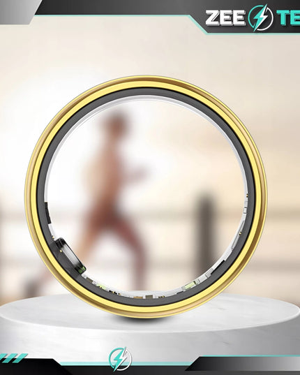 SMART RING Išmanusis žiedas Širdies ritmas Stresas Žingsniai Miego Sportas SMARTRING