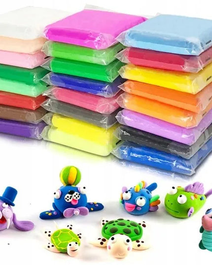 48 vnt. kūrybinio putų plastilino rinkinys EDU