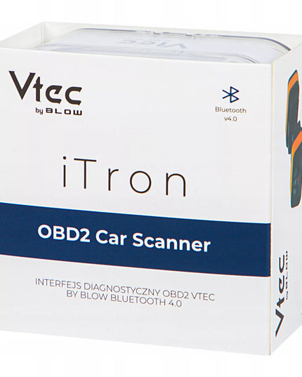 Diagnostinis OBD2 Bluetooth sąsajos testeris Android iOS Windows lenkų