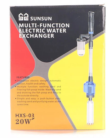 Daugiafunkcis automatinis akvariumo grunto nusiurbėjas Sunsun HXS-03