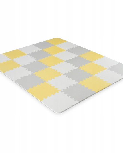 Edukacinis minkštas lengvas sulankstomas putplasčio kilimėlis-dėlionė LUNO Kinderkraft