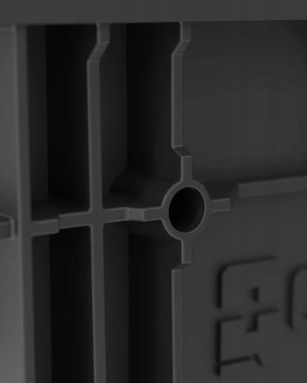 QBRICK SYSTEM ONE Cart 2.0 plastikinė įrankių dėžė su ratukais 52 L